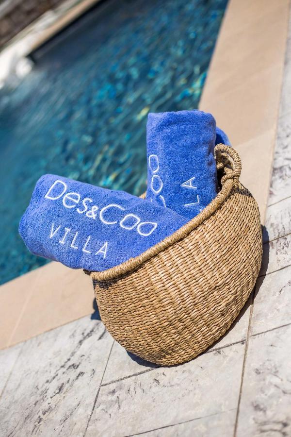 Des & Coo Luxury Villa With Private Pool Faliraki Exterior foto